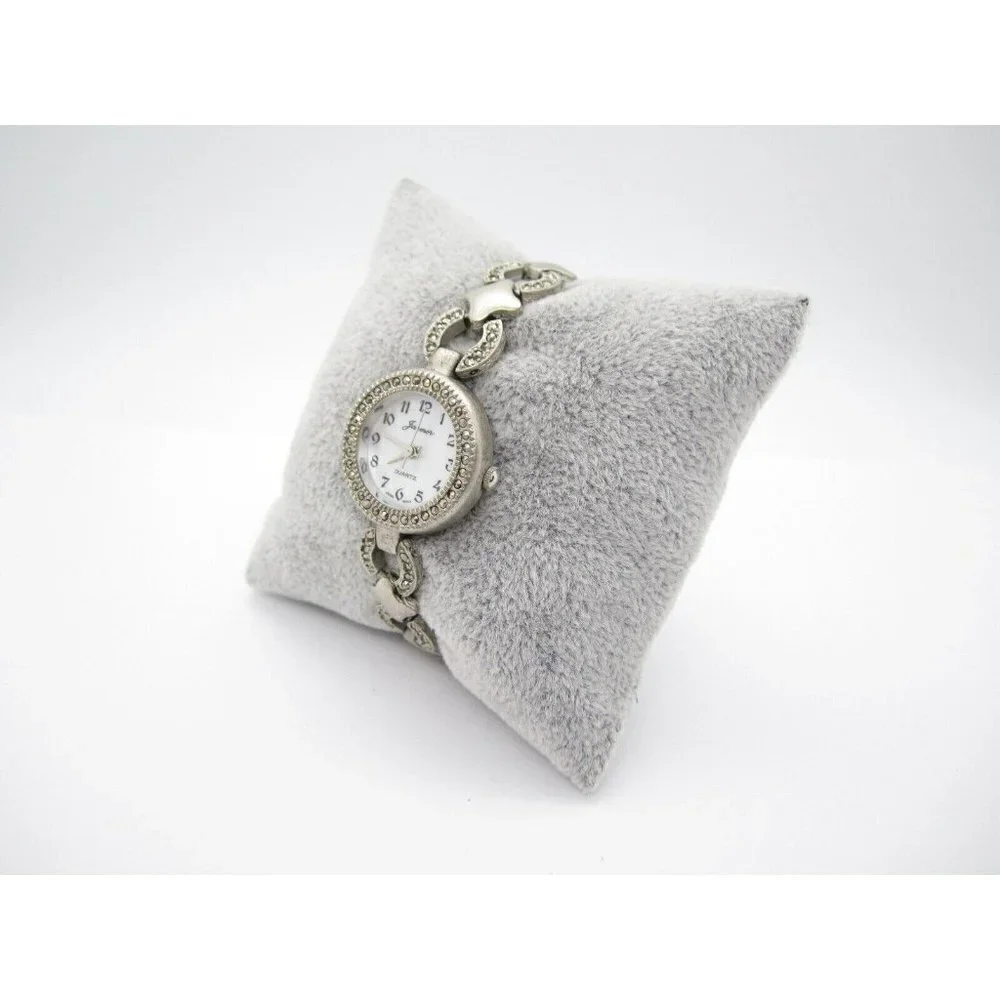 Women's Jacmor Quartz WR‎ Analog 25mm Dial Causal Round Watch (E791)